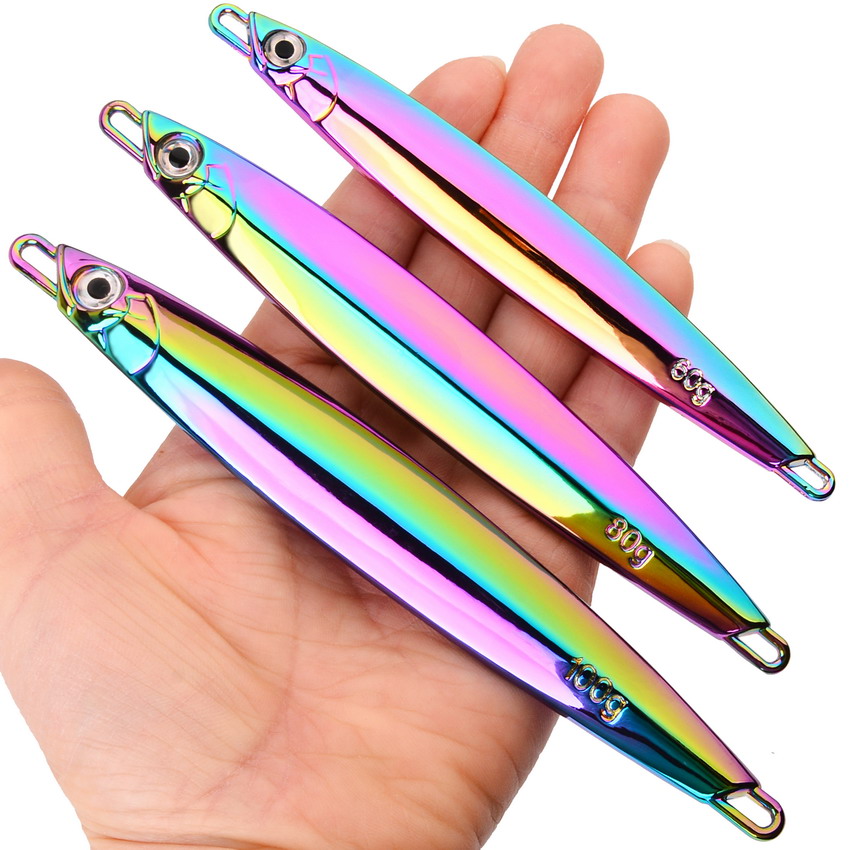 Jig Head Lure - Tonąca 60g 80g 100g Metalowa przynęta