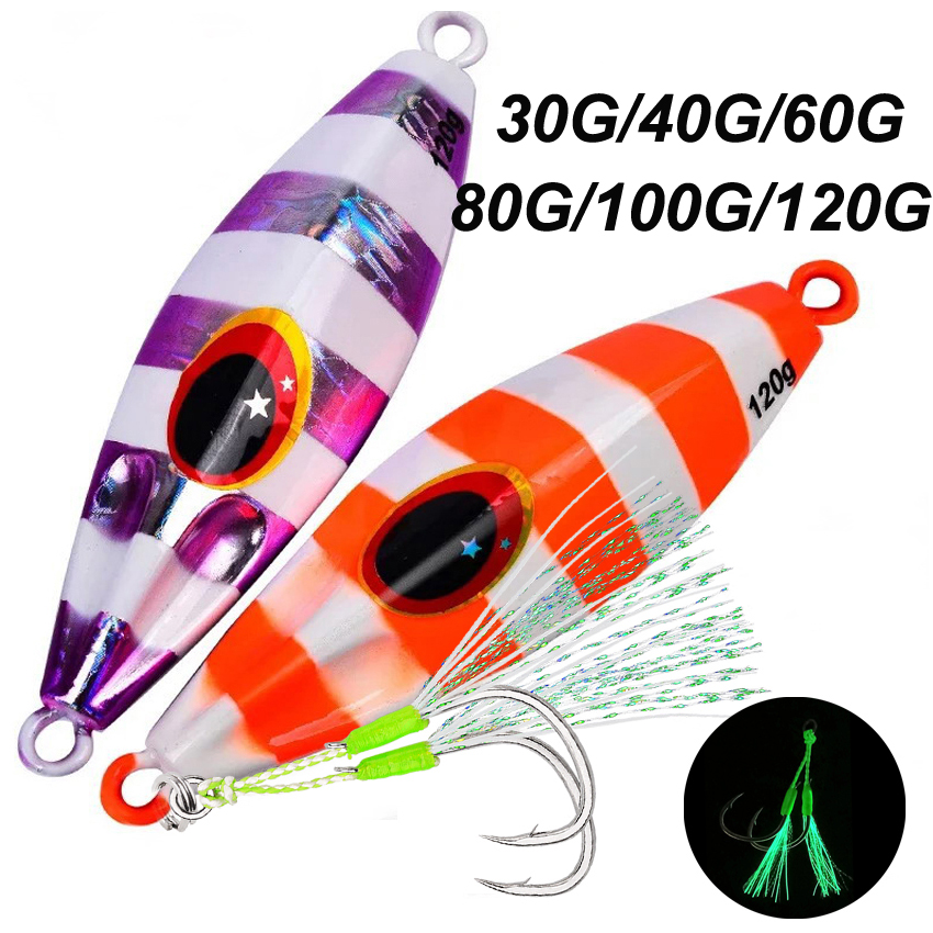 Jig Head Lure - 30g 40g 60g 80g 100g 120g
