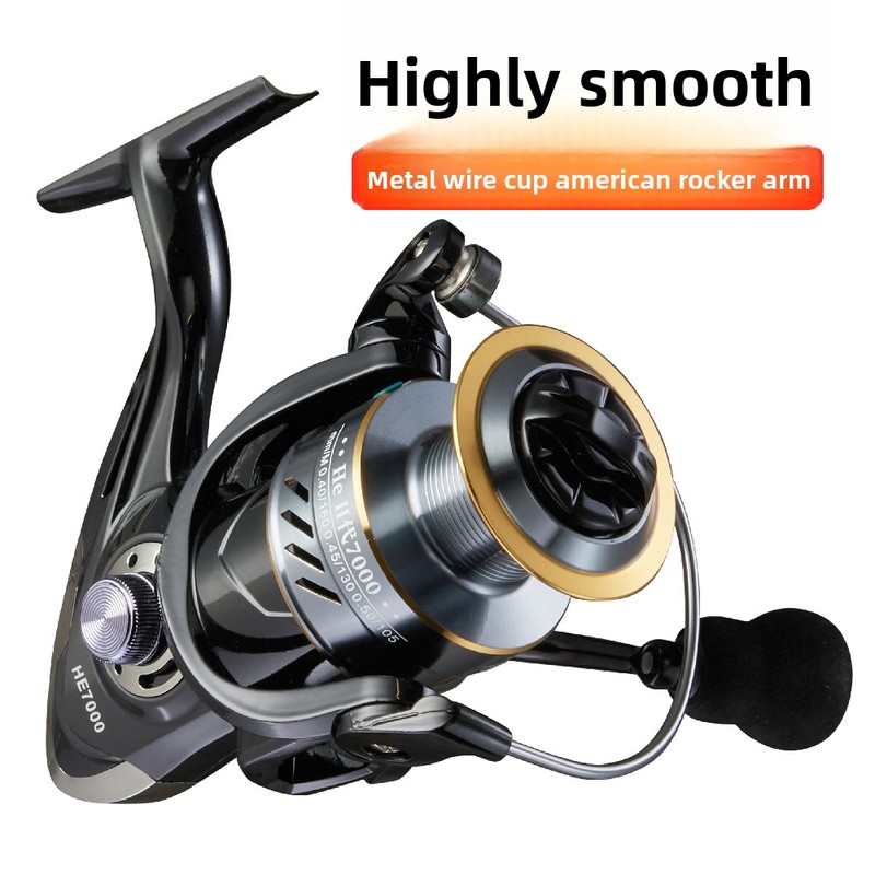 Electric Fishing Reel - Wytrzymały kołowrotek wędkarski typu amerykańskiego z