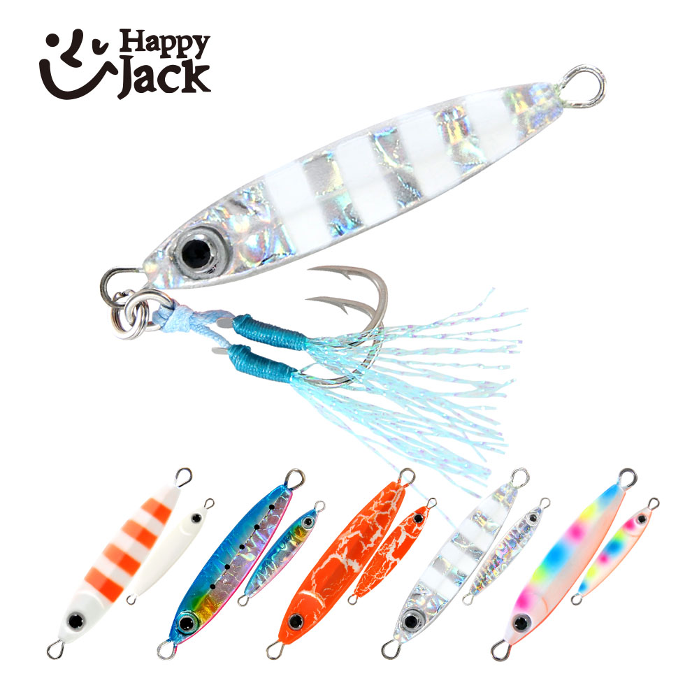 Jig Head Lure - HAPPYJACK Shore Casting Jigging Spoon Micro