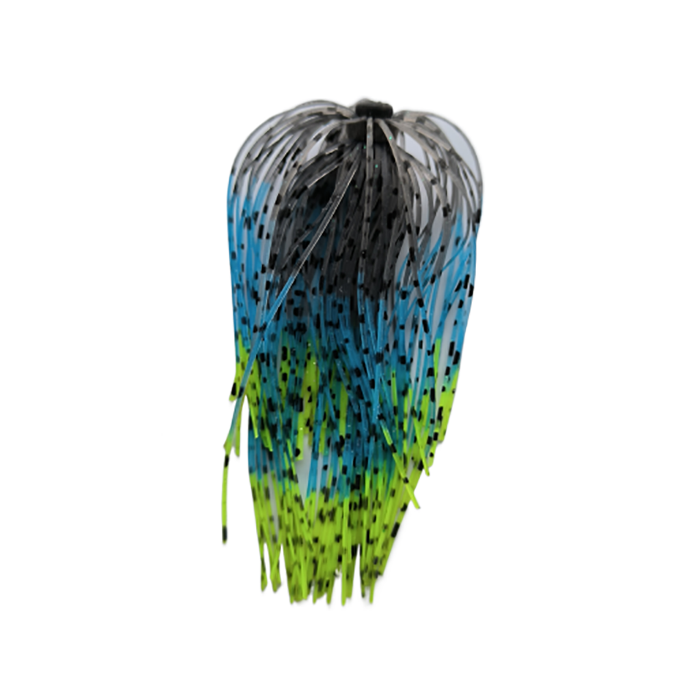 Jig Head Lure - 8 Zestawów 50 Sztuk Silikonowych Spódniczek