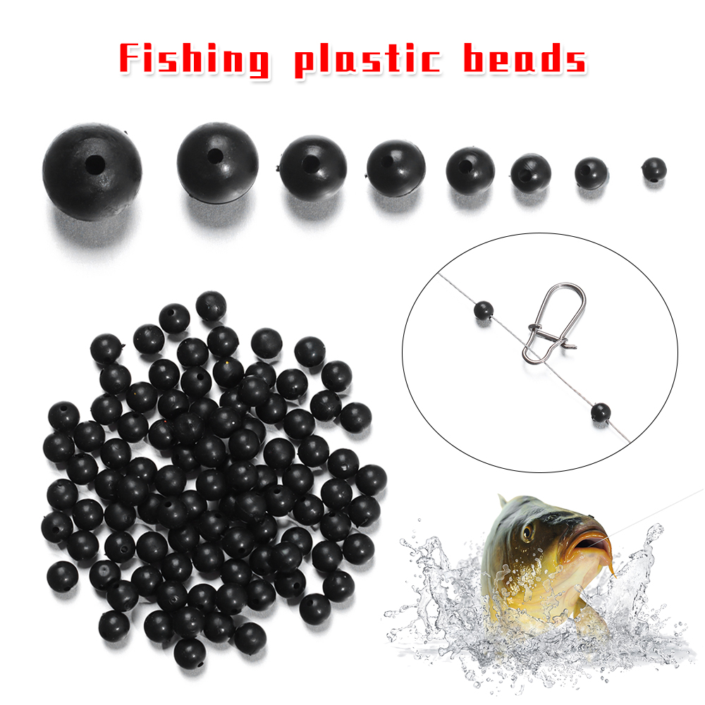 Fishing Equipment Lures - 100 sztuk/partia koraliki wędkarskie Space Stopper