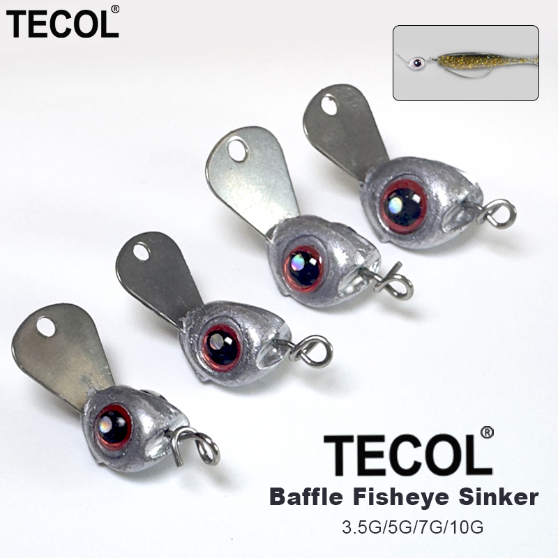 Jig Head Lure - TECOL 5 SZTUK 10 SZTUK 3,5g