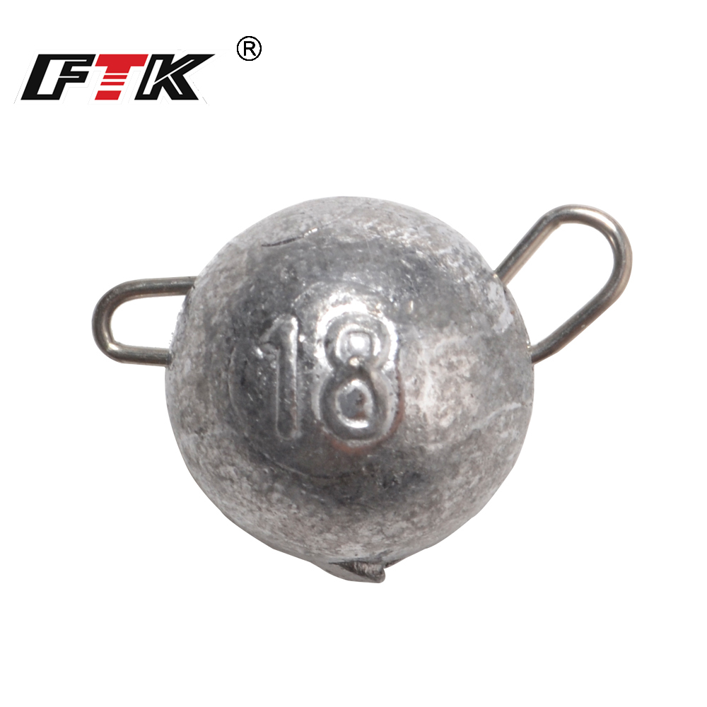 Jig Head Lure - FTK 5 sztuk Supercontinent Sinker Fishing