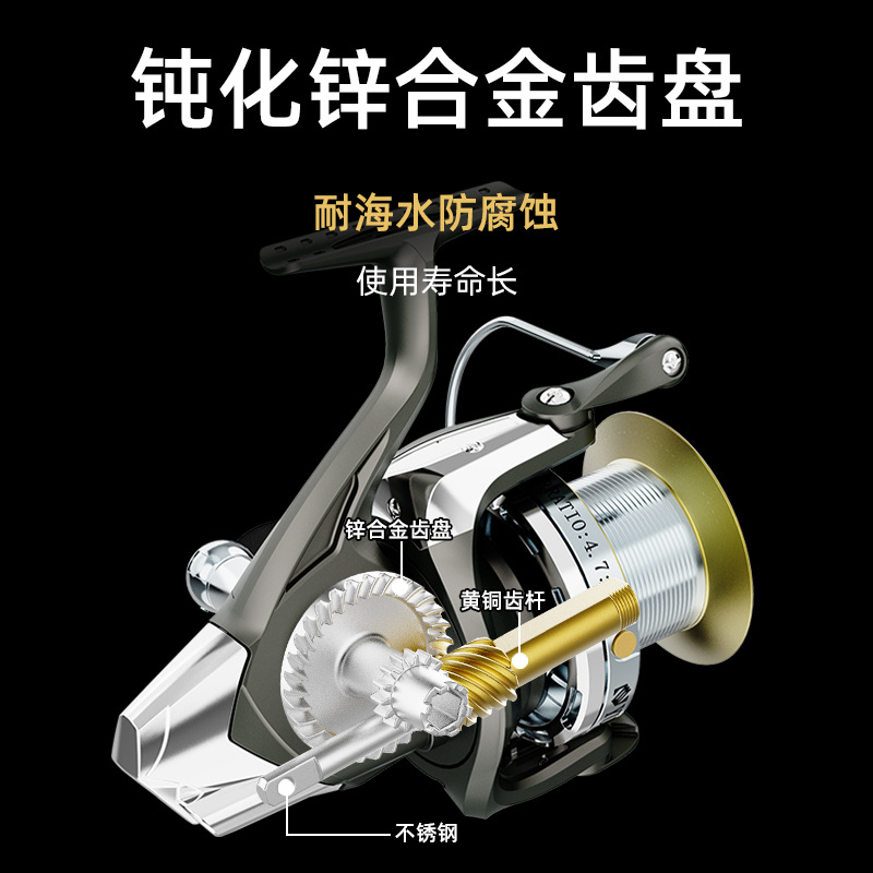 Metalowy kołowrotek spinningow – Electric Fishing Reel recenzja i cena