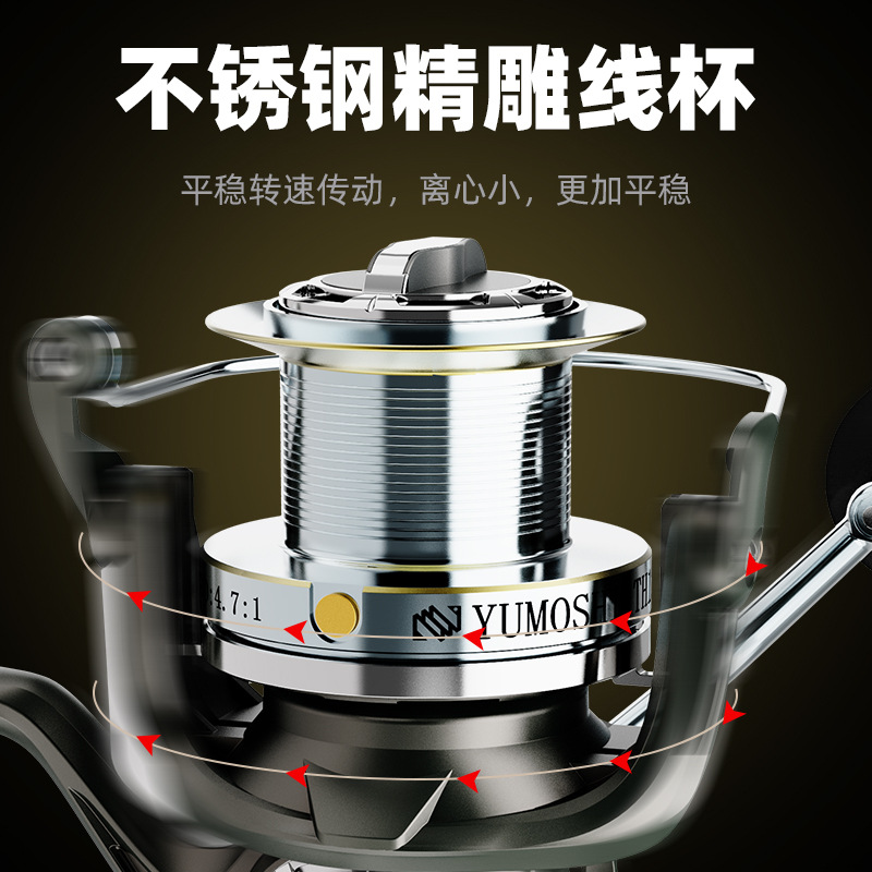 Metalowy kołowrotek spinningow – Electric Fishing Reel recenzja i cena