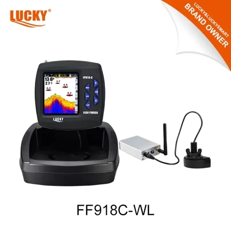 Nowy kolorowy wyświetlacz LUCK – Fish Finder recenzja i cena