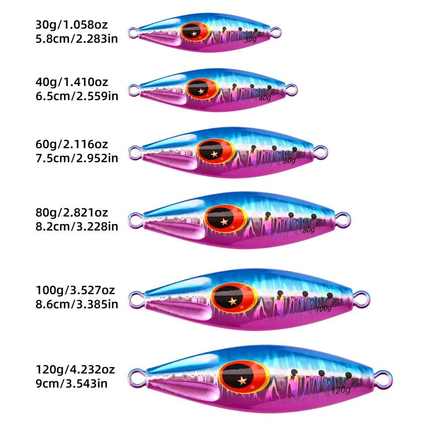 30g 40g 60g 80g 100g 120g Meta – Jig Head Lure recenzja i cena