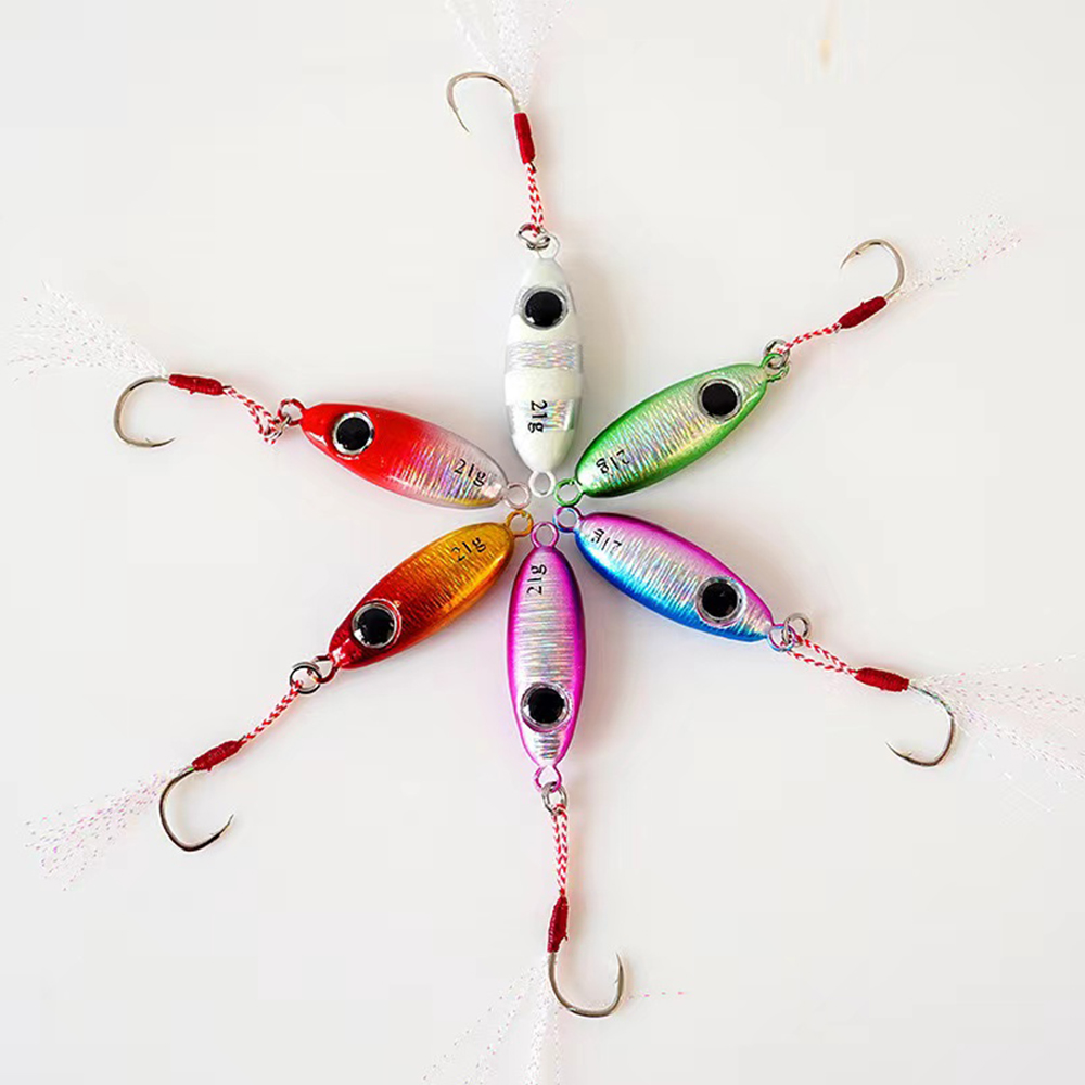 6 sztuk Micro Metal Jigging pr – Jig Head Lure recenzja i cena