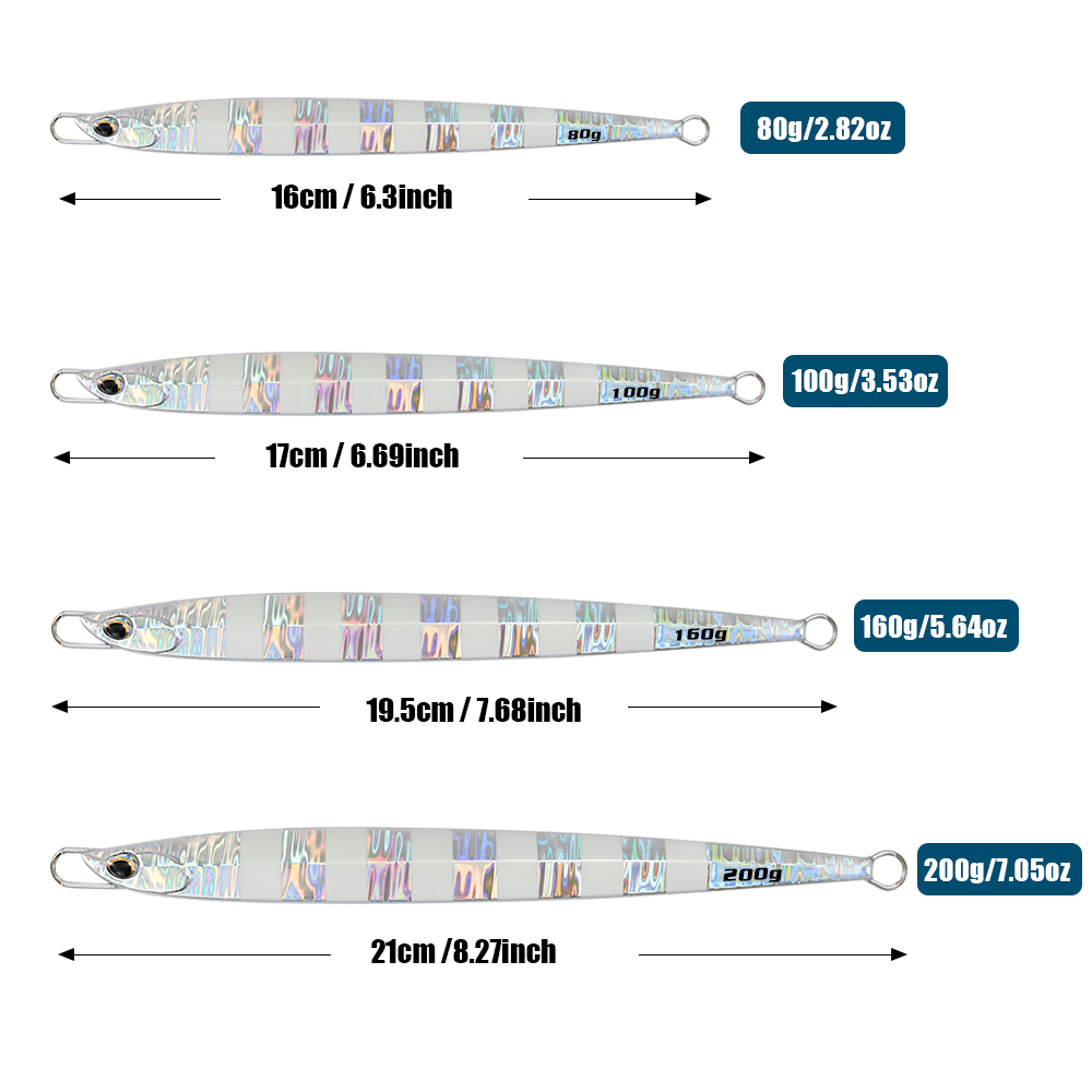 CASTFUN Speed Jig 80g 100g 160 – Jig Head Lure recenzja i cena