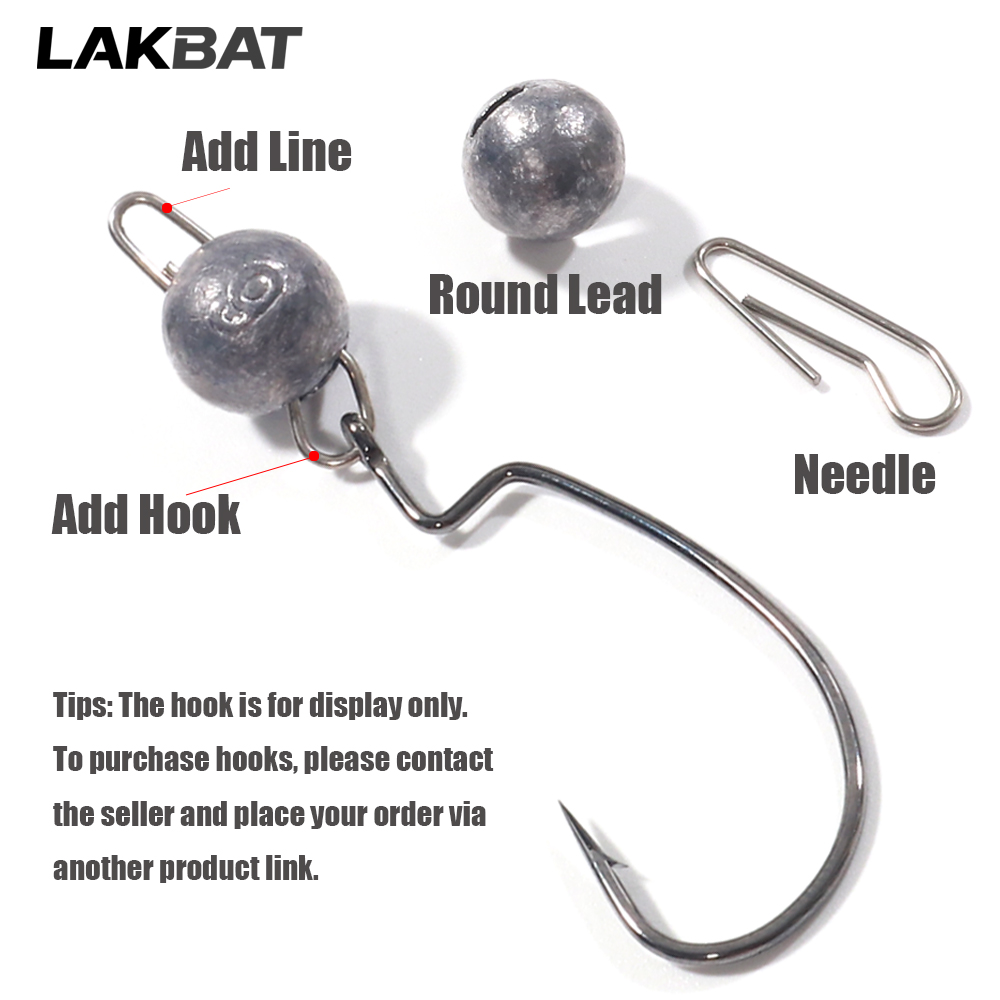 Ciężarki wędkarskie LAKBAT, ji – Jig Head Lure recenzja i cena