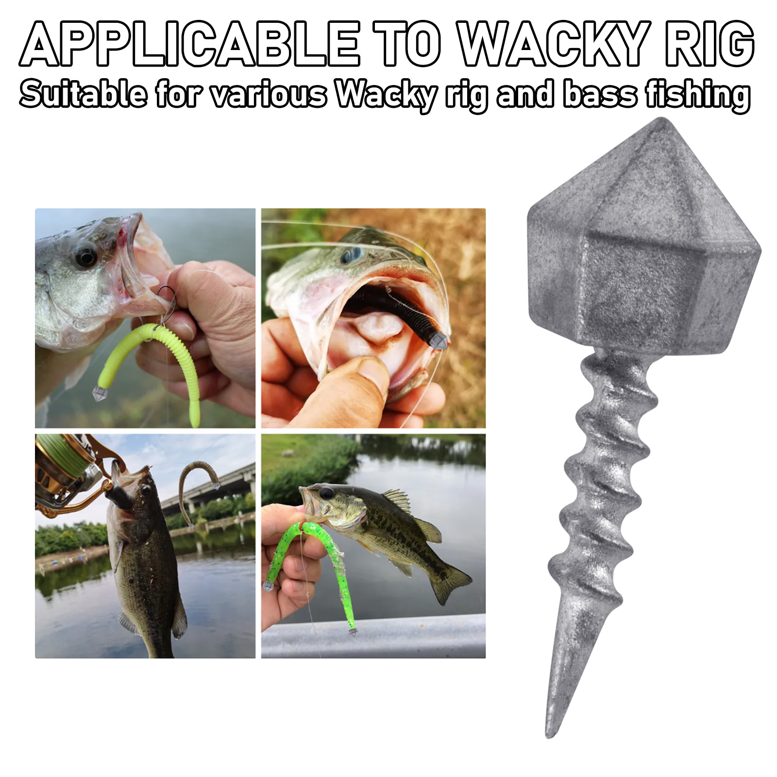 10 szt. Wkładane obciążniki wę – Fishing Equipment Lures recenzja i cena