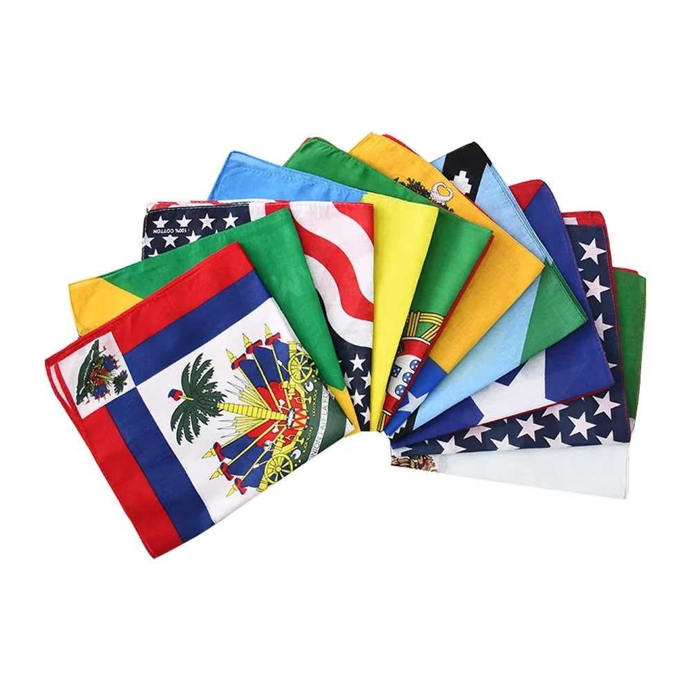 Szalik punkowy z flagą Haiti,  – Fishing Gear recenzja i cena