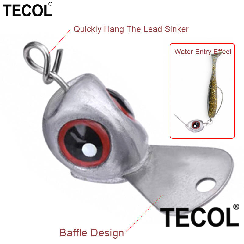 TECOL 5 SZTUK 10 SZTUK 3,5g 5G – Jig Head Lure recenzja i cena
